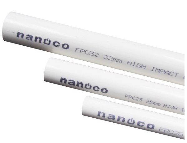 Ống luồn dây điện cứng PVC Ø16mm Nanoco FPC16L  độ dài 2.92/cây