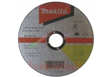Đá cắt inox 180mm Makita B-12267, kích thước 180x1.6x22.2mm