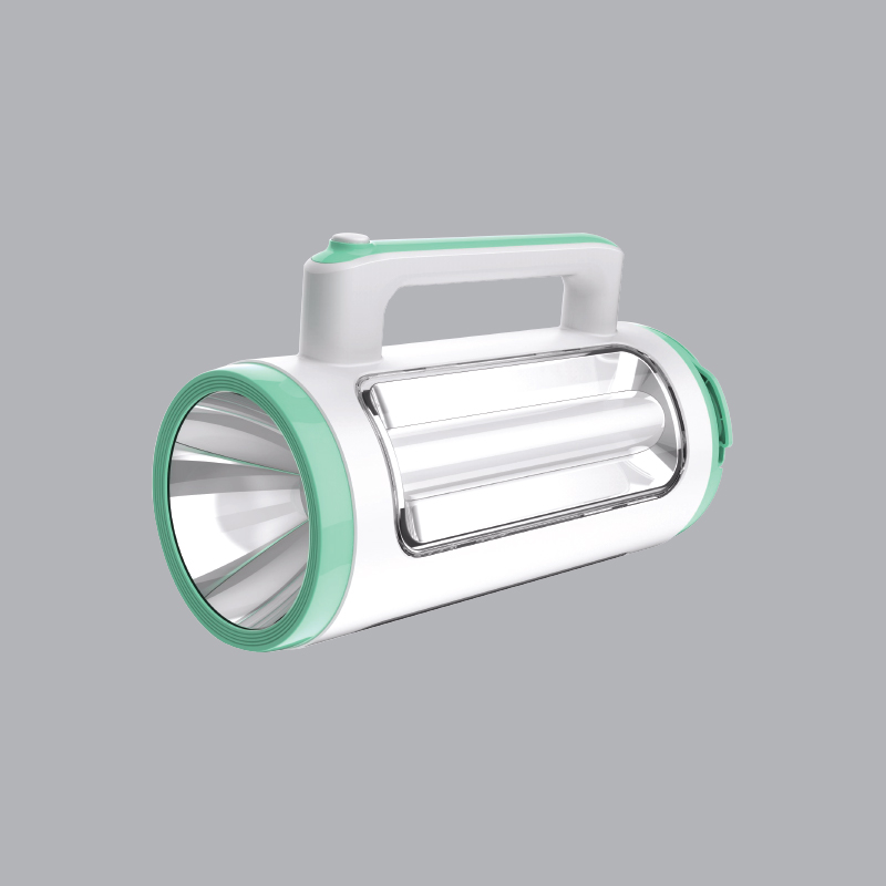 Đèn pin đa năng sạc USB MPE DPM1, ánh sáng trắng, đèn mặt trước 3W, 3 đèn ở thân 6W, kích thước 150mmx235mm