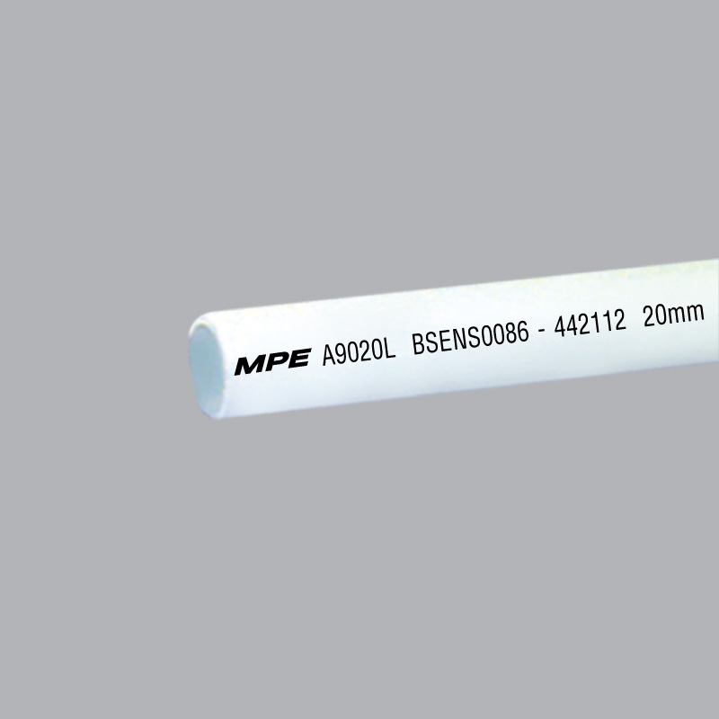 Ống cứng luồn dây điện Ø 20 MPE A9020L, chiều dài 2920mm, lực nén 320N