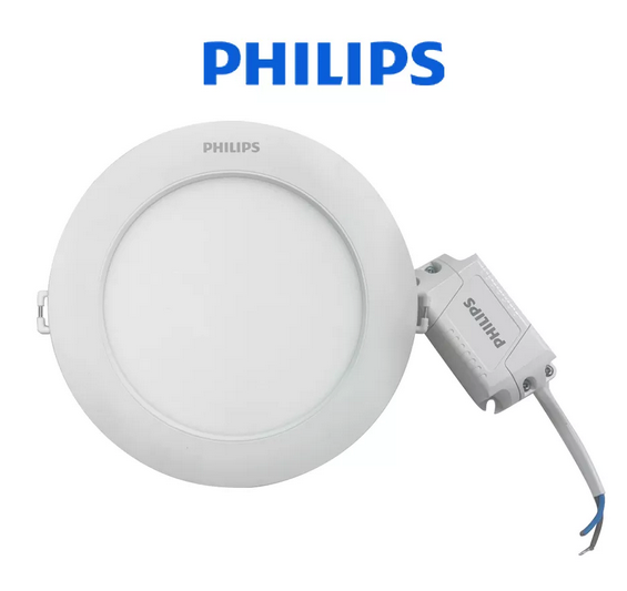 Đèn led âm trần Philips DL262 EC RD 150 12W 30K W HV SNI 02, ánh sáng vàng, lỗ khoét trần 150mm