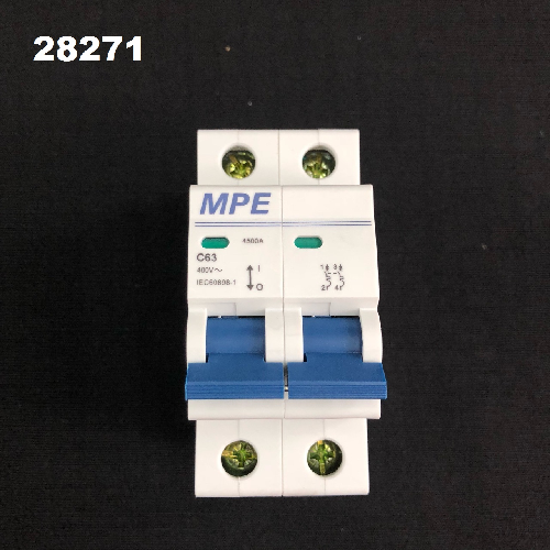 Cầu dao tự động MCB 2P 63A 6kA MPE MP6-C263