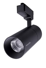 Đèn spotlight Essential Smartbright projector ST034T Philips ST033T Led5 7w 220-240V I GM 3000K, vỏ đen, ánh sáng trung tính
