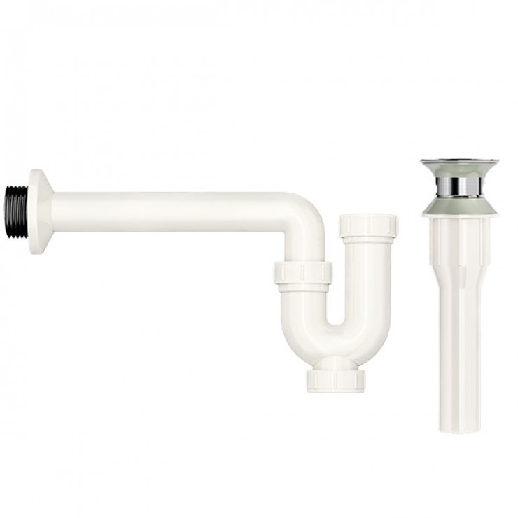Bộ ống xả chậu và ống thải chữ P bằng nhựa INAX A-325PS