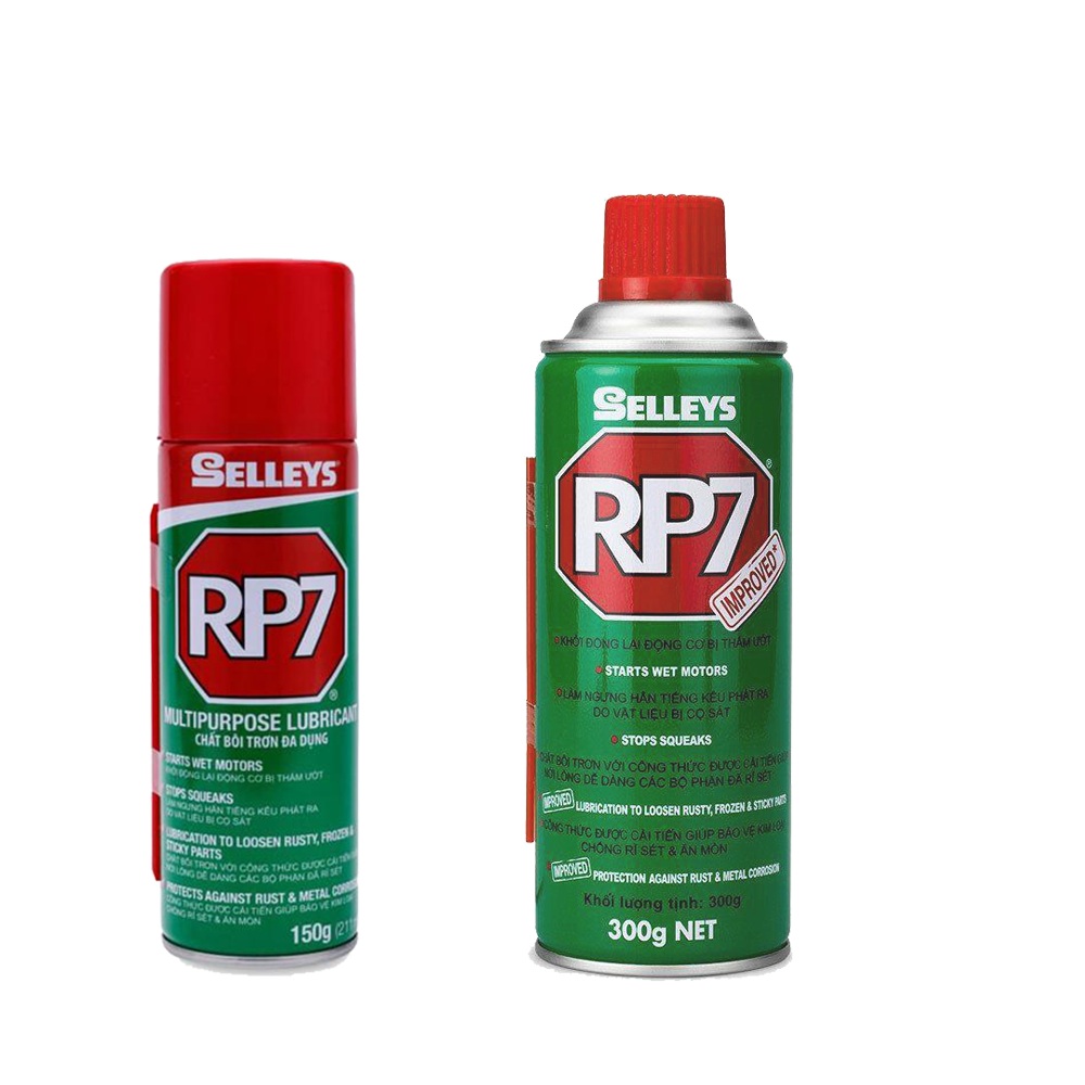 Cách sử dụng dầu chống rỉ sét và bôi trơn RP7