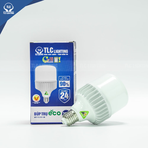 ĐÈN LED BÚP TRỤ ECO 15W - FRIENDLY TLC, TLC-BEF-15W-T, ánh sáng trắng