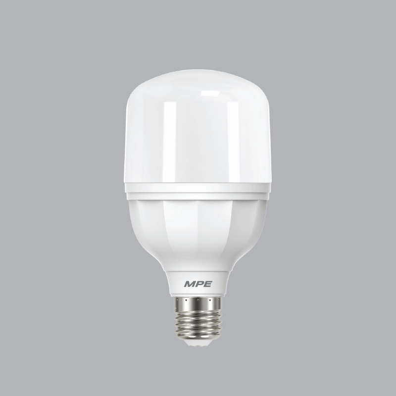 Đèn led Bulb 40W MPE, 118X216 mm - LBD2-40T ánh sáng trắng