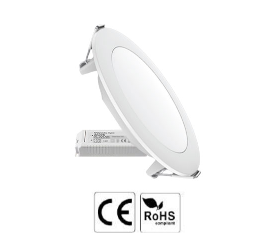 Đèn Led panel âm trần tròn 12W MPE RPL3-12/3C 3 màu, KT Þ170x22mm, đục lỗ Þ150mm