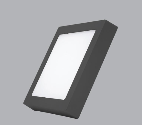 Đèn LED vuông nổi MPE 24W SSPLB-24V, 300x300x32 mm, ánh sáng vàng ( thân đèn vuông màu đen )