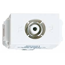 Ổ cắm anten TiVi, 75 Ohm Panasonic WEV2501SW