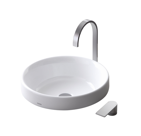 Chậu rửa lavabo đặt trên bàn Toto LW1704B