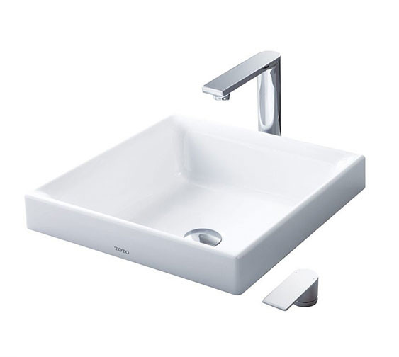 Chậu rửa lavabo đặt trên bàn Toto LW1714B