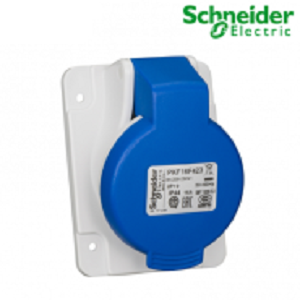 Ổ cắm âm dạng thẳng IP44 2P+E 230V 16A Schneider PKF16G423