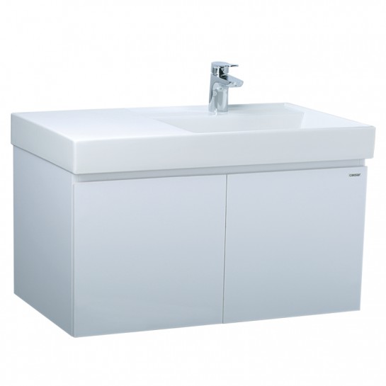 Bộ tủ lavabo treo tường Caesar LF5384+EH05382AV