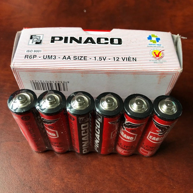 Pin con ó PINACO R6P-UM3, AA 1.5V