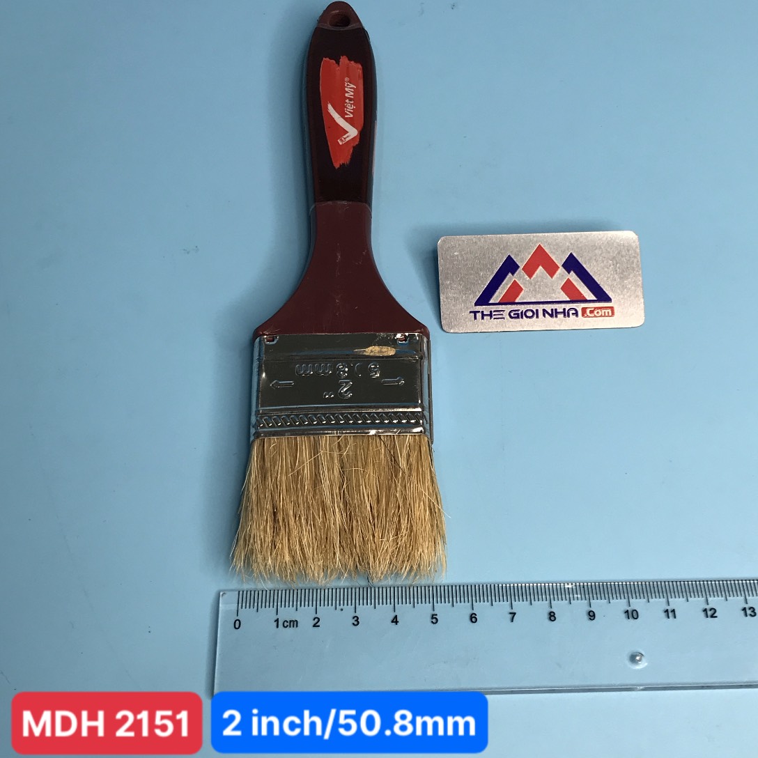 Cọ quét sơn Việt Mỹ cán nâu 2 inch (50mm)