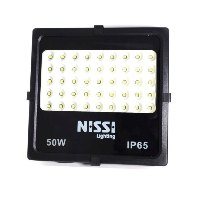 Đèn led pha bảng hiệu 50W NISSI NXFC-500-CNG-O, ánh sáng trắng 6500k, IP65, điện áp AC 185-265V 60Hz