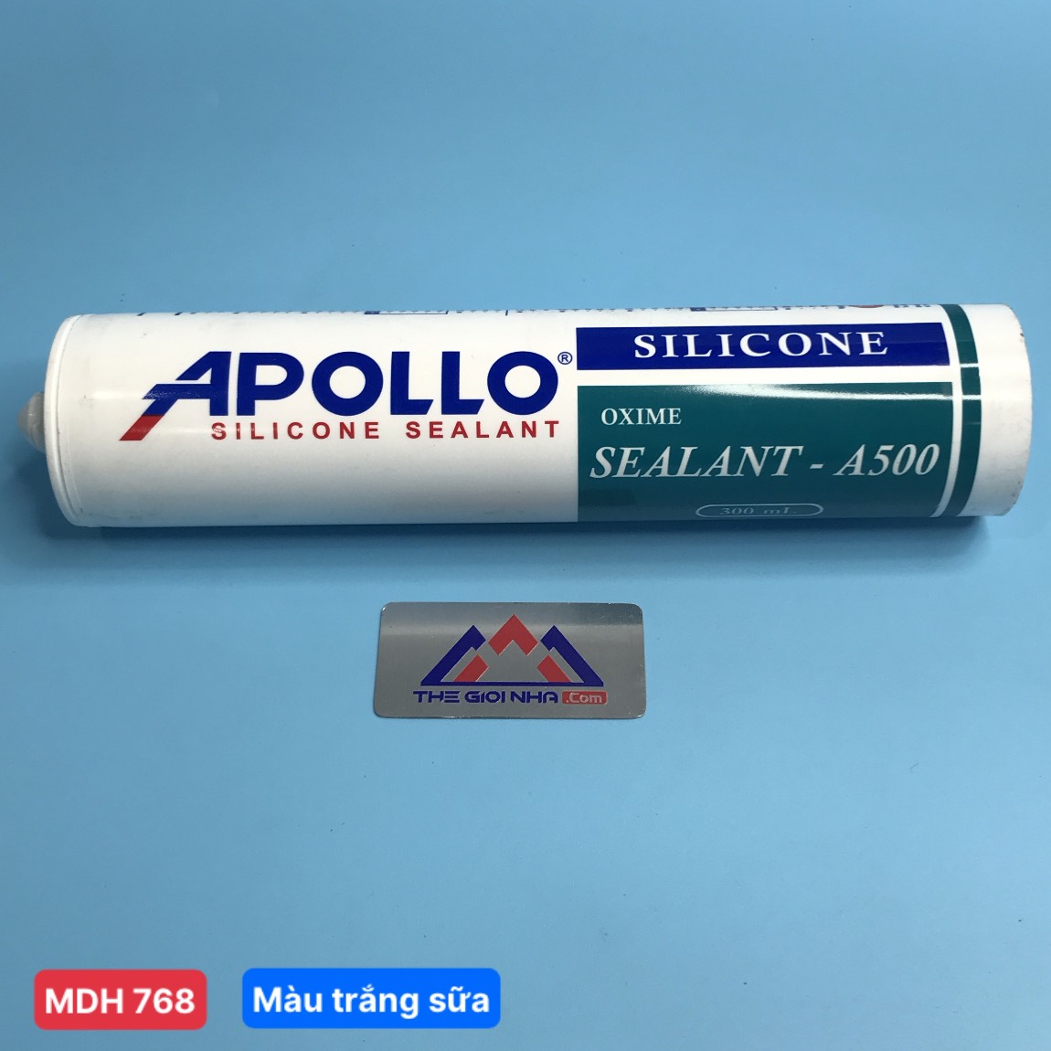 Keo silicone Apollo A500 300ml màu trắng sữa
