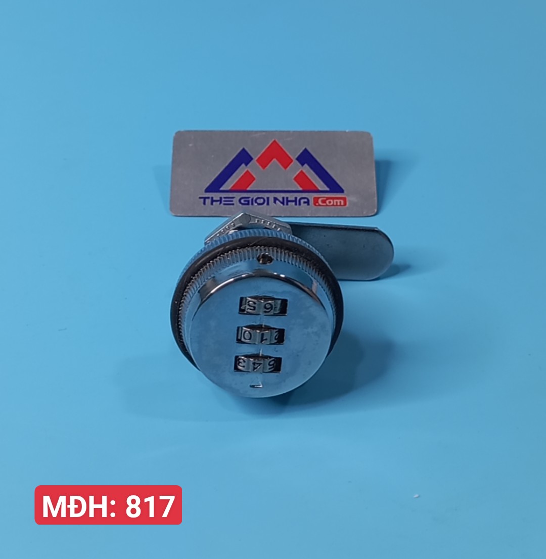 Ổ khóa tủ bằng mật mã 3 số Vhardware 53390