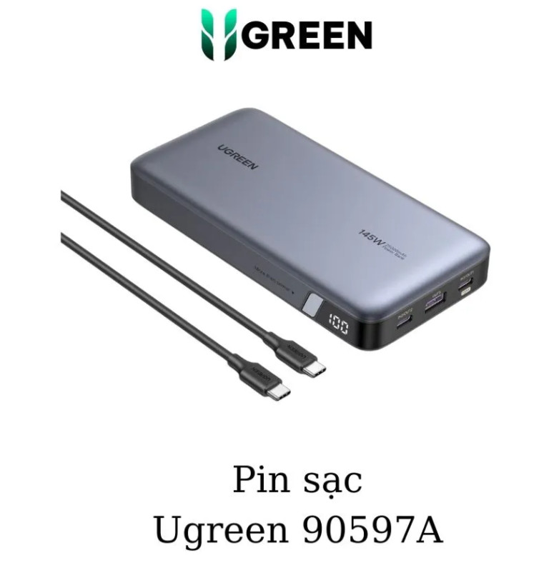 Pin sạc dự phòng 25000mAh 145W Ugreen 90597A