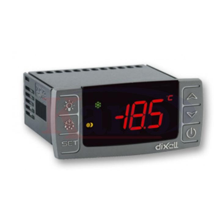 Bộ Điều khiển nhiệt độ Dixell XR30CX, 20A cho máy nén, 8A để báo động ( có đầu dò PTC S6.S điện trở 1K, dải đo 80 độ)
