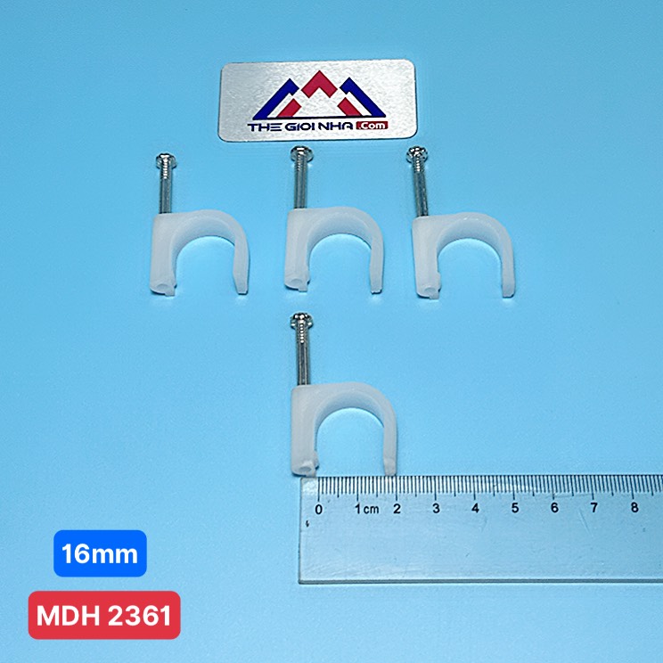 Móc nhựa TIẾN PHÁT 16mm dùng cho ống dẫn dây điện