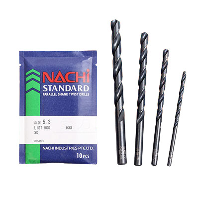 Mũi khoan sắt Nachi List 500 HSS SD2.5, đường kính 2.5mm