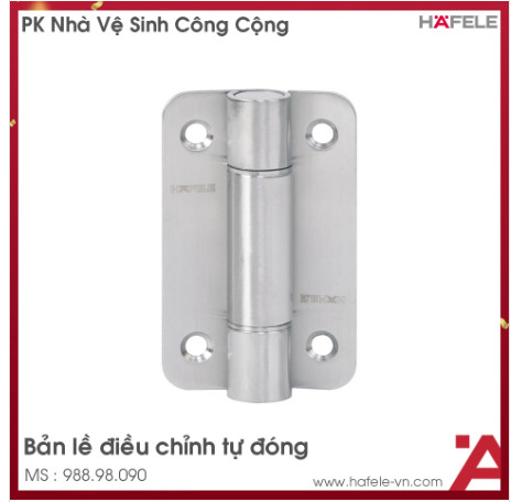 Bản lề điều chỉnh tự động 988.98.091 Hafele Inox 304