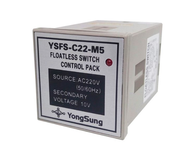 Điều khiển mức nước Yongsung - YSFS-C22-M5; 220VAC; 48x48mm;
