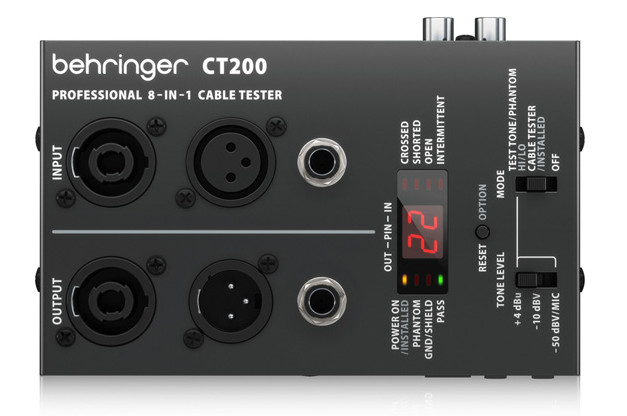 Máy kiểm tra cáp điều khiển Behringer CT200