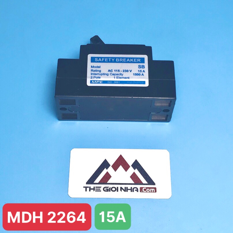 Cầu dao an toàn MPE 15A - SB-15